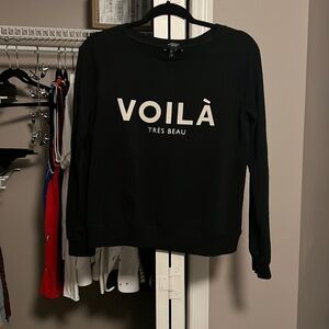 Mango black light sweater